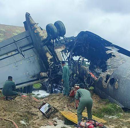 بھارتی فضائیہ کا AN-32 طیارہ آسام میں لینڈنگ کے دوران حادثے کا شکار