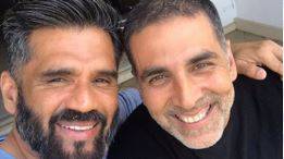 سنیل شیٹی کی اکشے کمار کے مزاح اور چنچل مزاج کی تعریف