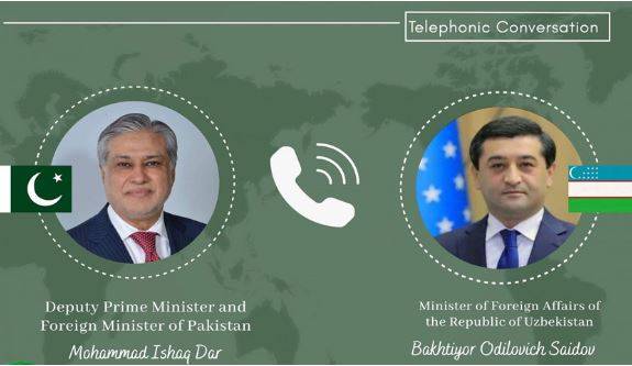 ازبک وزیر خارجہ کی نائب وزیراعظم کو اسلام آباد مفاہمتی یادداشت پر دستخط کی مبارکباد