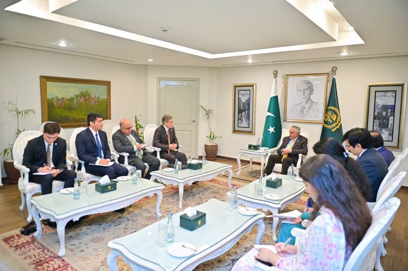 اسحاق ڈار کی ایس سی او سیکرٹری جنرل سے ملاقات، پاکستان کا تنظیمی اہداف کے فروغ کے عزم کا اعادہ
