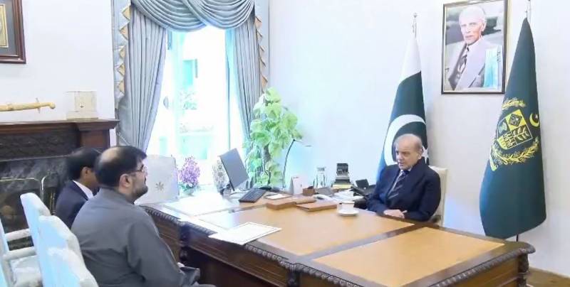 وزیراعظم شہباز شریف سے ایمل ولی خان کی ملاقات، سیاسی امور اور سیکیورٹی صورتحال پر تبادلہ خیال