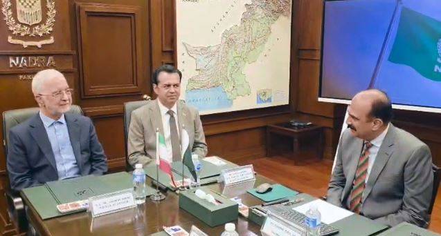 ایرانی وزیر داخلہ کا نادرا کی جدید ٹیکنالوجی میں پیش رفت کو سراہا