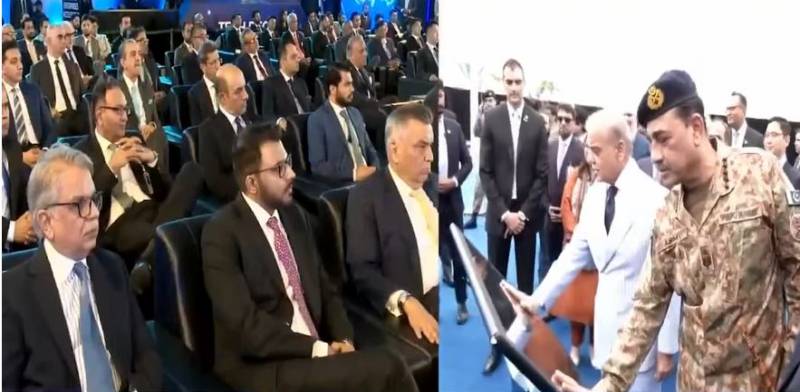  وزیراعظم شہباز شریف اور فیلڈ مارشل عاصم منیر کا سکائی 47 ڈیٹا سینٹر قراقرم ون کا افتتاح