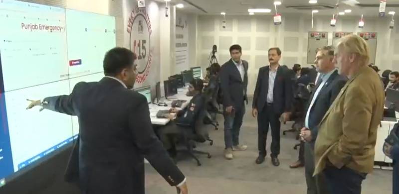 امریکی کانگریس وفد کا پنجاب سیف سٹی اتھارٹی کا دورہ، جدید نگرانی نظام کا جائزہ