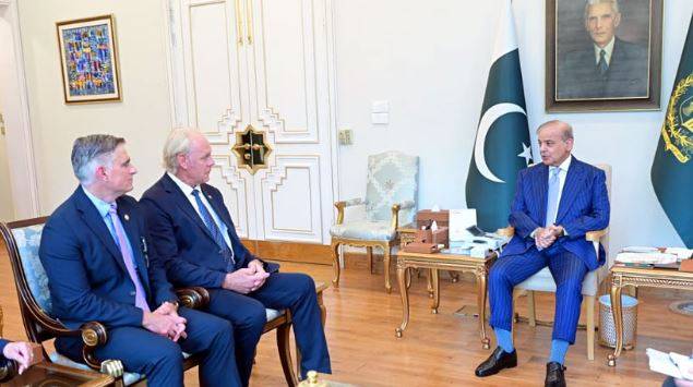 وزیراعظم شہباز شریف کا امریکا سے تجارتی و سرمایہ کاری تعاون مزید بڑھانے کے عزم کا اظہار