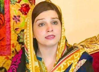 مشعال ملک کا آزاد کشمیر میں جاری سیاسی بحران مذاکرات کے ذریعے حل کرنے کا مطالبہ