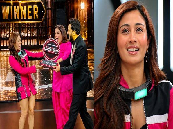 ’لاک اپ سیزن 2‘ کا ٹائٹل شریا کلرا کے نام، شیوانگی جوشی کو شکست دے کر ٹرافی اپنے نام کر لی 