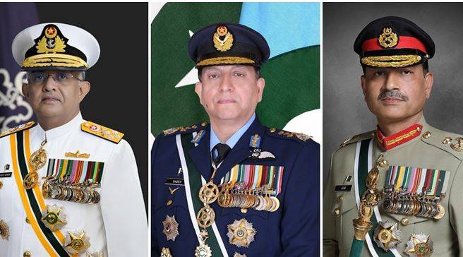 مسلح افواج کا مادرِ وطن کے دفاع کے عزم کا اعادہ