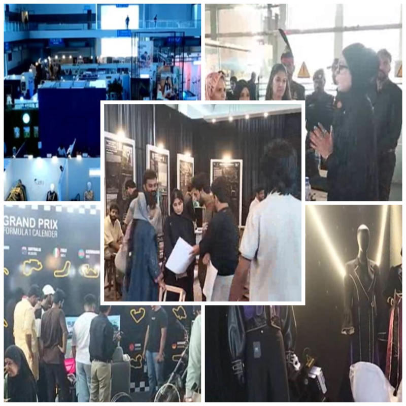 سپیریئر یونیورسٹی میں انڈسٹری میٹس اکیڈمیا، طلبہ کے تخلیقی پراجیکٹس کی نمائش