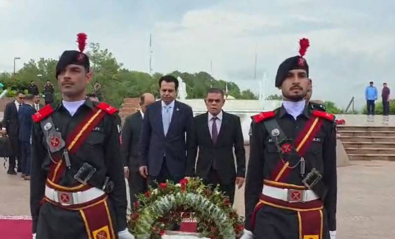 ملائیشیا کے وزیر داخلہ کا پاکستان مونومنٹ اور پولیس لائنز کا دورہ