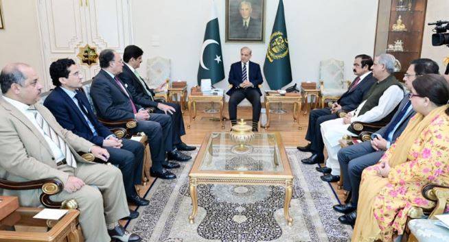 وزیراعظم شہباز شریف سے وزیراعلیٰ سندھ مراد علی شاہ کی ملاقات