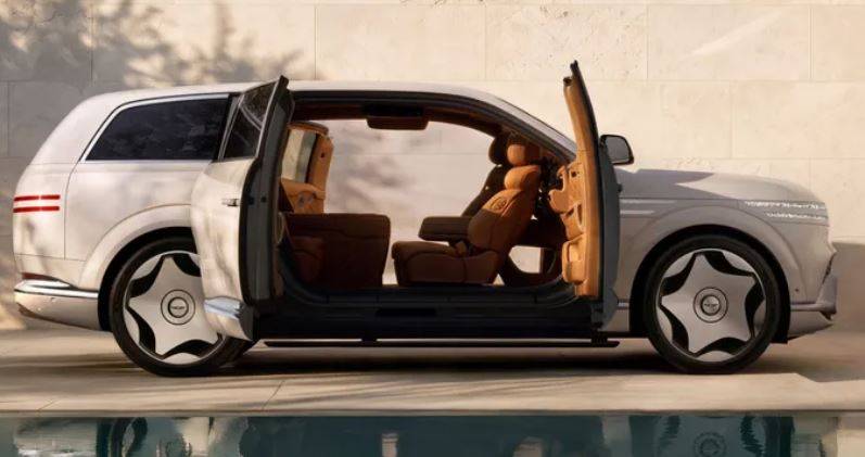 2028 جینیسس GV90، 657 ہارس پاور اور 310 میل سے زائد رینج کے ساتھ متعارف