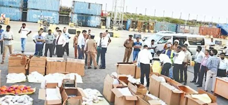  کراچی پورٹ پر اے این ایف کی بڑی کارروائی، 200 کلو آئس برآمد