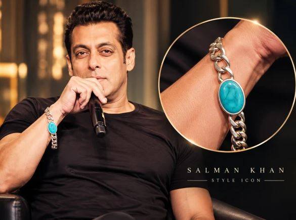 سلمان خان ہمیشہ اپنے ہاتھ میں یہ فیروزی بریسلٹ کیوں پہنتے ہیں؟ حیران کن وجہ جانیے