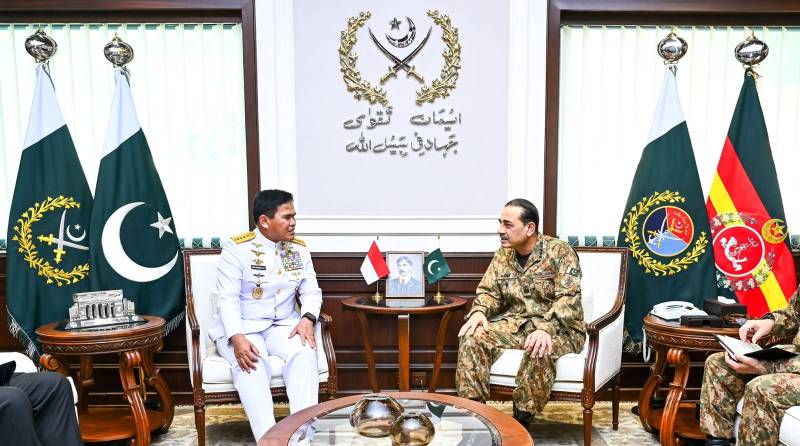  پاک انڈونیشیا دفاعی تعاون، انڈونیشین بحریہ کے سربراہ کی فیلڈ مارشل عاصم منیر سے ملاقات