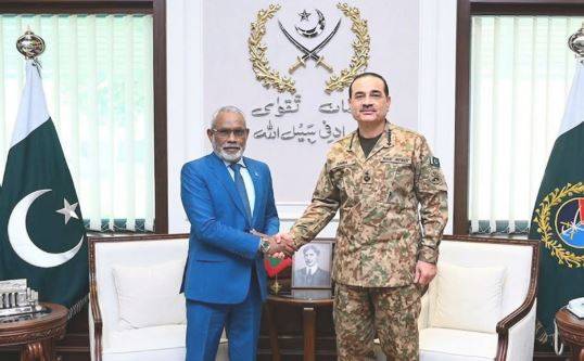 پاکستان مالدیپ کے ساتھ تعلقات مزید مستحکم بنانے کیلئے پُرعزم ہے: فیلڈ مارشل عاصم منیر