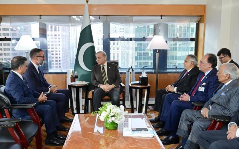  شہباز شریف سے پرنس رحیم آغا خان کی نیویارک میں ملاقات، پاکستان کے دوروں کی دعوت