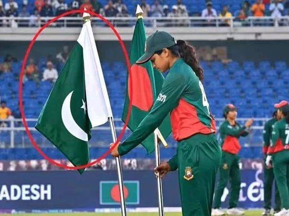 پاکستانی پرچم کے احترام نے بنگلادیشی کپتان کو سوشل میڈیا پر توجہ کا مرکز بنا دیا
