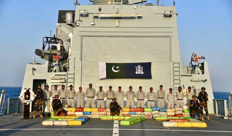 بحیرہ عرب میں پاک بحریہ کا بڑا انسداد منشیات آپریشن، 750 ملین ڈالرز کی منشیات ضبط