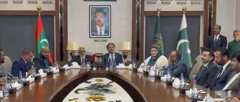 مالدیپ کے اعلیٰ سطحی پارلیمانی وفد کا سندھ اسمبلی کا دورہ، دوطرفہ تعاون بڑھانے پر زور