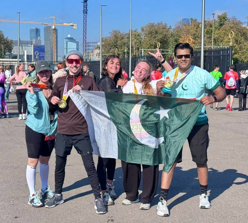 ماسکو میراتھن میں پاکستانی نوجوان کی نمایاں کامیابی
