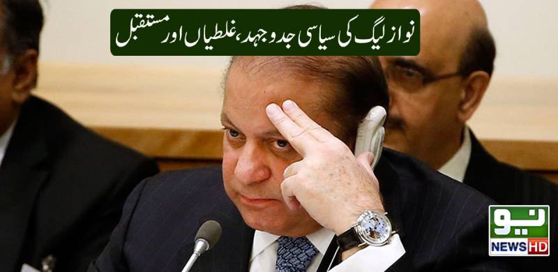 نوازلیگ کی سیاسی جدوجہد،غلطیاں اور مستقبل