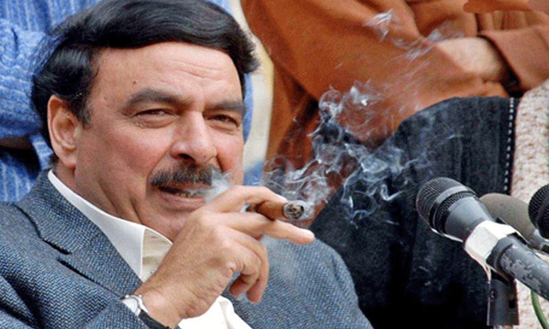 پی ا یس ایل کا فائنل دیکھنے کیلئے شیخ رشید کا ٹرین کے ذریعے لاہور پہنچنے کا فیصلہ