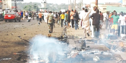 نائیجریا میں 2 خود کش حملوں میں 60 افراد ہلاک ہو گئے