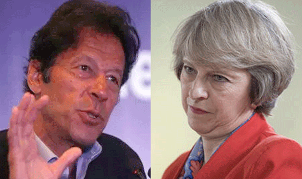 برطانوی وزیراعظم تھریسا مے کی وزیراعظم منتخب ہونے پر عمران خان کو مبارکباد 