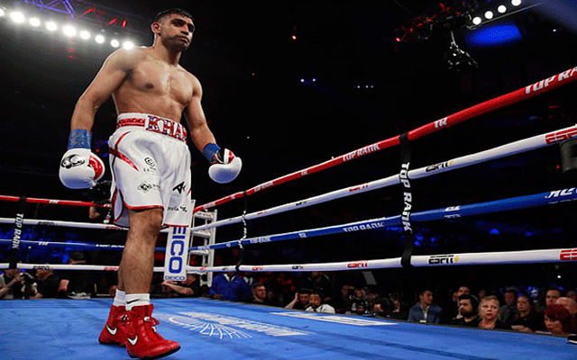 پاکستانی نژاد برطانوی باکسر عامر خان جلد رنگ میں دوبارہ نظر آئیں گے