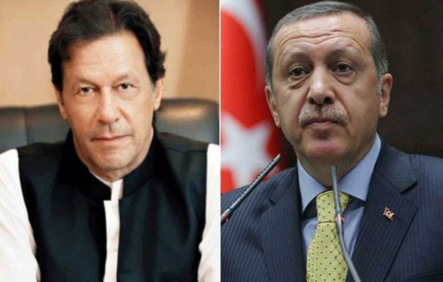 وزیراعظم کا کشمیریوں کے حق میں آواز بلند کرنے پر ترک صدر کو خراج تحسین
