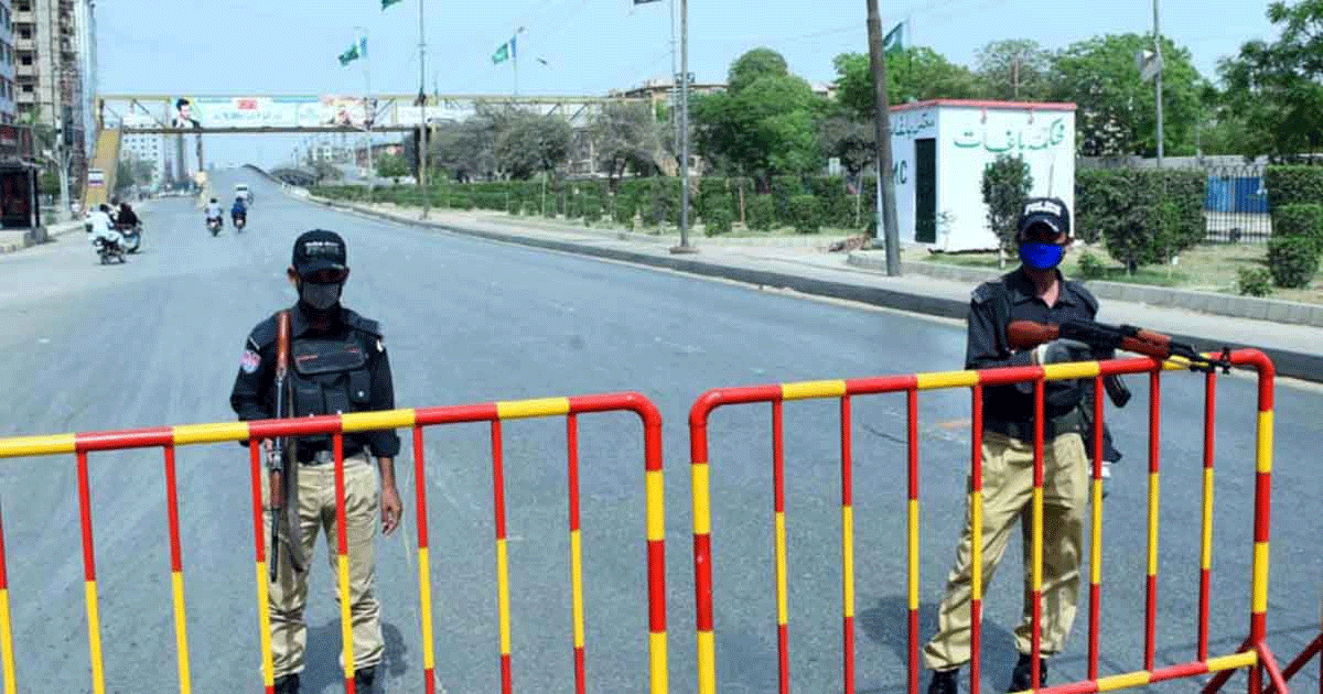 کراچی کے علاقے منگھو پیر میں کورونا منظر عام پر آگیا، سمارٹ لاک ڈائون نافذ
