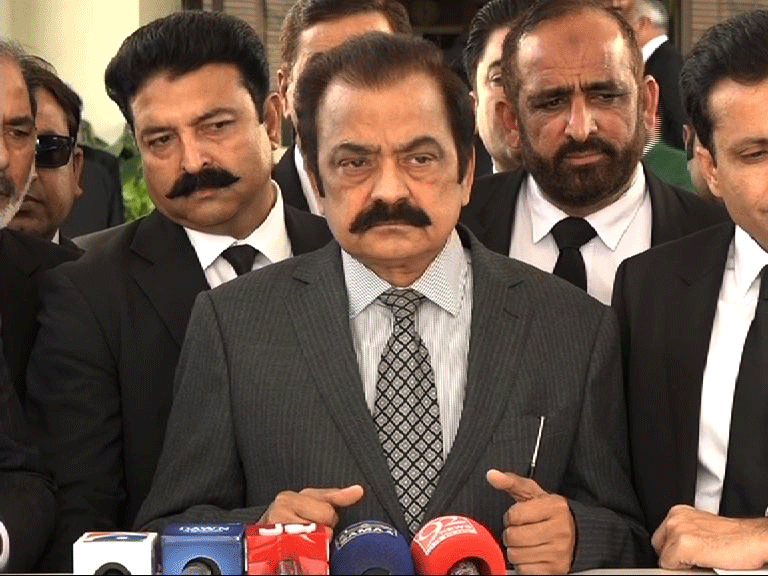 لیگی قیادت پر مقدمہ عمران خان کے کہنے پر درج کیا گیا، لیگی رہنما رانا ثناء اللہ کا الزام