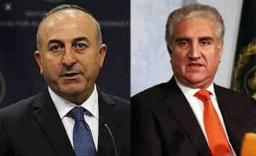 وزیر خارجہ کا ترک ہم منصب سے رابطہ، کشمیر بارے دو ٹوک موقف پر شکریہ ادا کیا