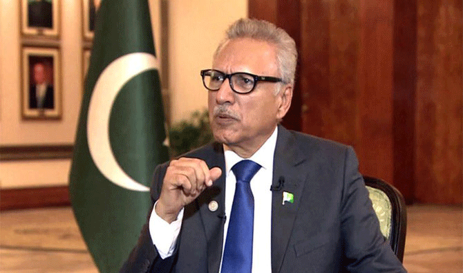 موٹر وے واقعہ میں ملوث ملزمان کو قانون کے تحت سخت ترین سزا ملنی چاہیے، صدر مملکت