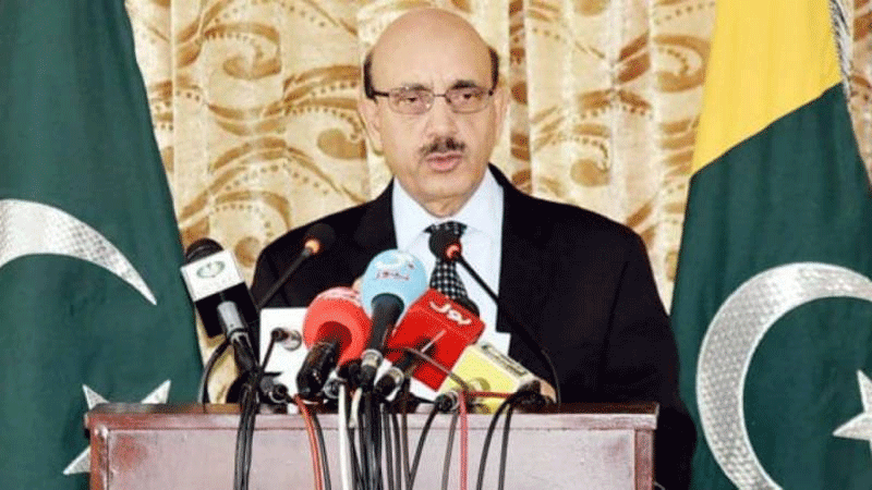 Only tripartite talks on Kashmir can take place: President Sardar Masood Khan