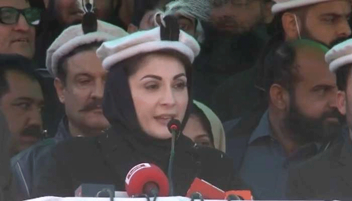 Imran Khan is just sitting on a chair, someone else is running the government: Maryam Nawaz Sharif