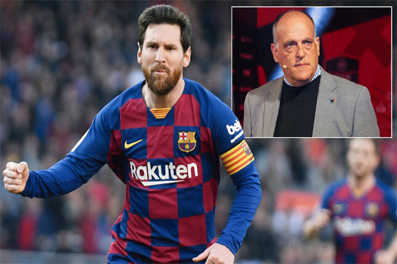 Lionel Messi: La Liga president Javier Tebas 'ready' for Barcelona star's departure