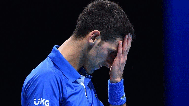Novak Djokovic is stunned by Daniil Medvedev at the ATP Finals
