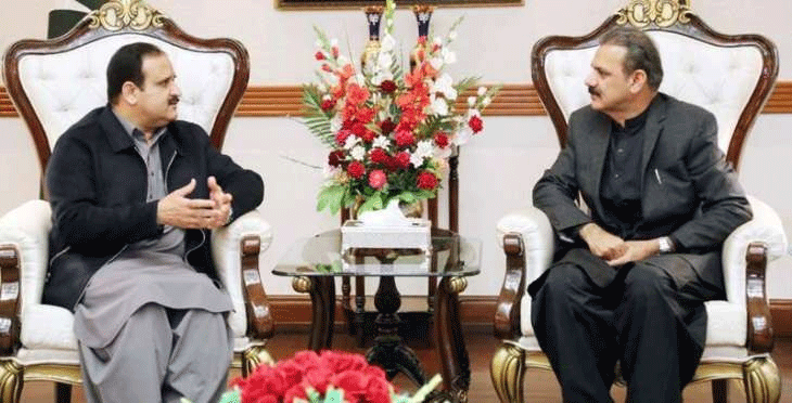 Asim Saleem Bajwa meets Punjab Chief Minister, discusses CPEC projects