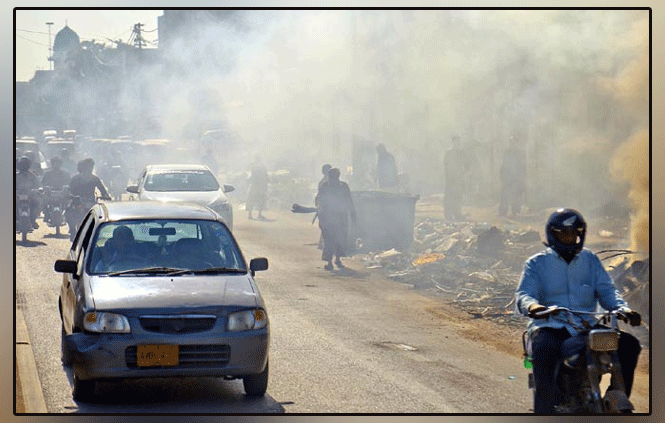Karachi tops list of world's most polluted cities today, Air Quality Index