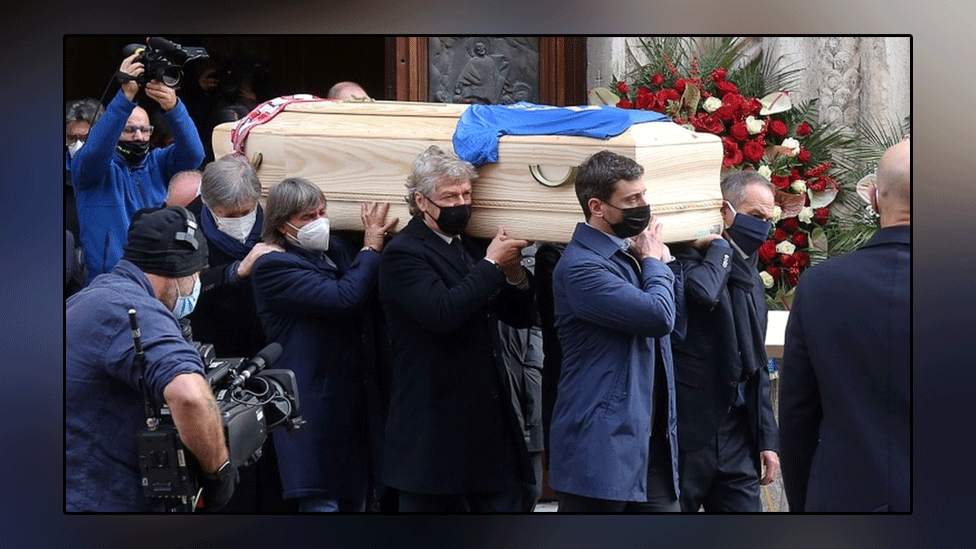 Paolo Rossi: Italian World Cup hero's home burgled during funeral