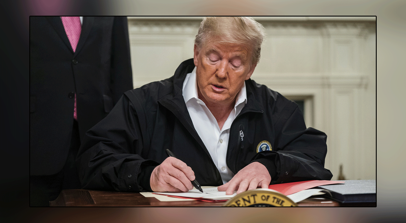 US President Donald Trump has rejected a 900 billion corona relief package