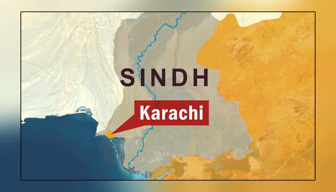An explosion in a private bank in Karachi shook the whole area