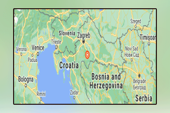 Earthquake of magnitude 5.2 shakes central Croatia