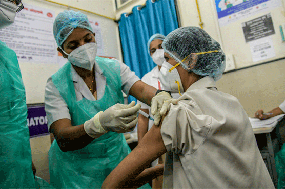 Launch of locally developed vaccine campaign in India