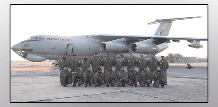 Pakistan Air Force Special plane leaves for China to bring vaccines