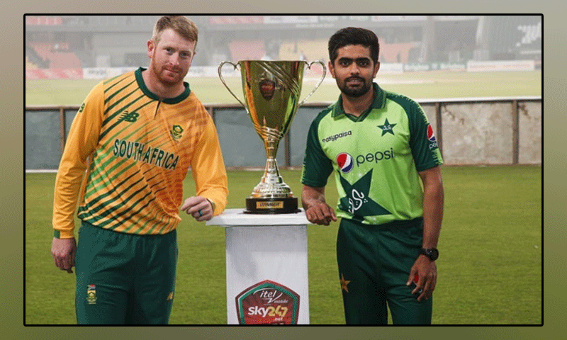 The first match of the T20 series between Pakistan and South Africa will be played today