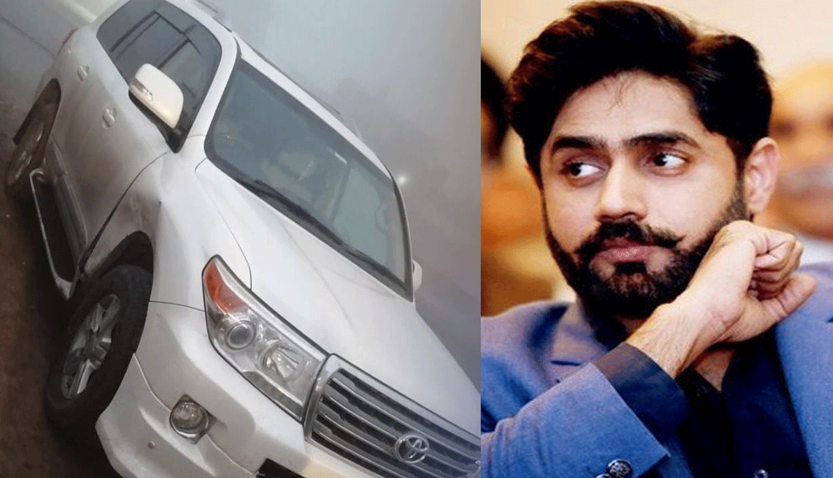 PTI leader Abrar-ul-Haq's car crashes in Gujranwala due to fog