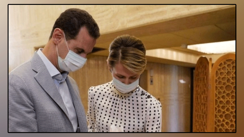 Syrian President Bashar al-Assad and his wife are suffering from a global epidemic